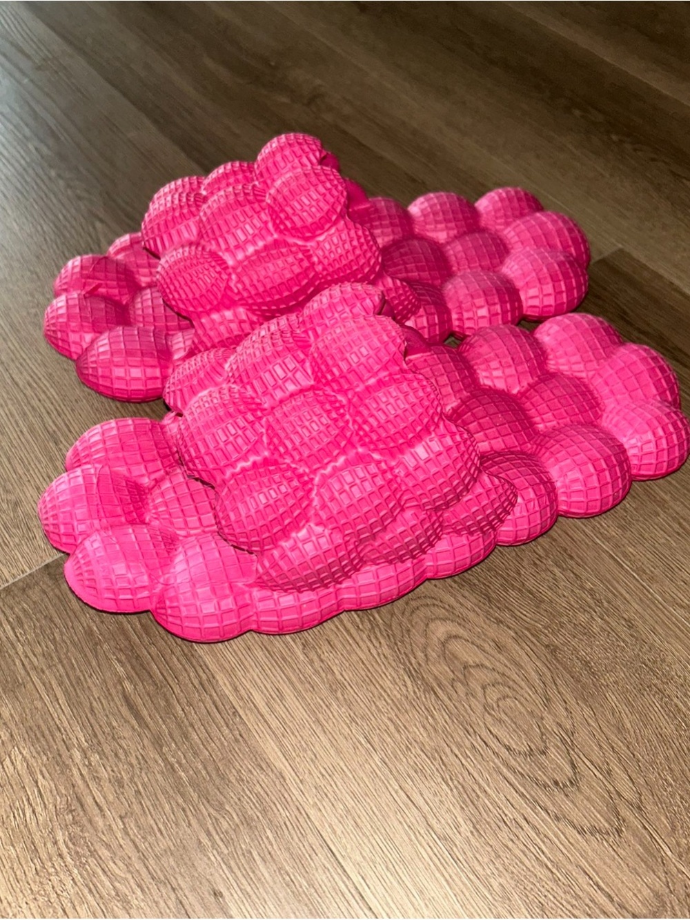 Women's Bubble Slide Sandals - Hot Pink